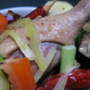 Stir-Fry Salted-Vege Duck