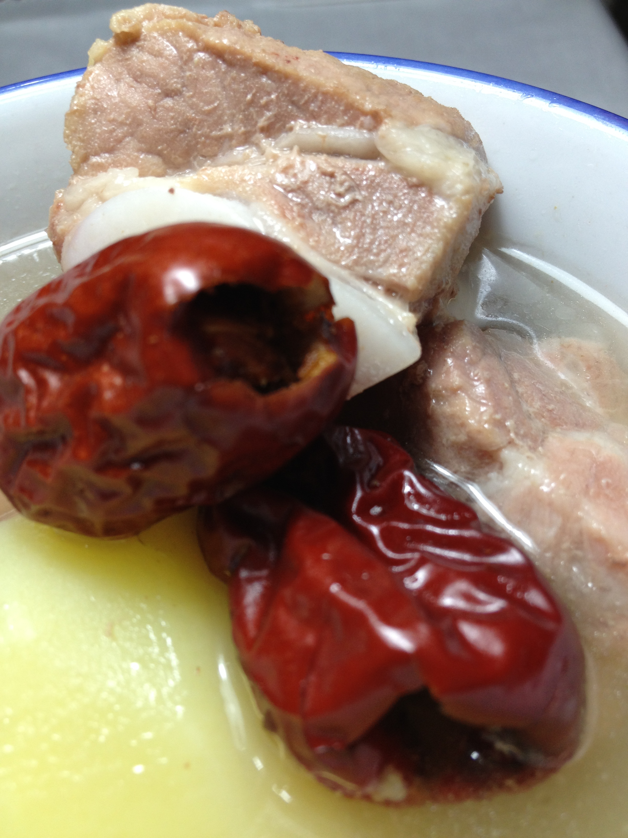 Red Dates Pork Bone Potato Soup