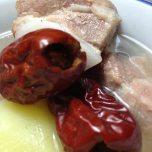 Red Dates Pork Bone Potato Soup