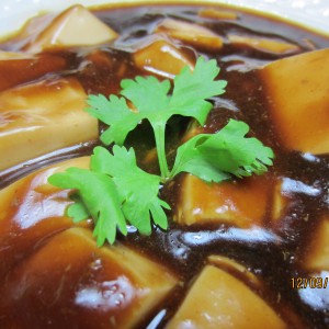 Bean Curd in Braised Pork Gravy